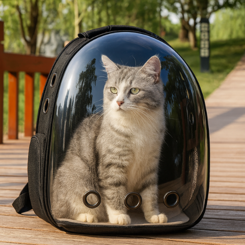 Sac de transport chat capsule