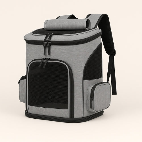 Sac de transport chat extensible