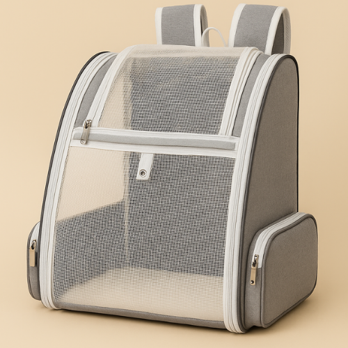 Sac de transport à dos pour chat